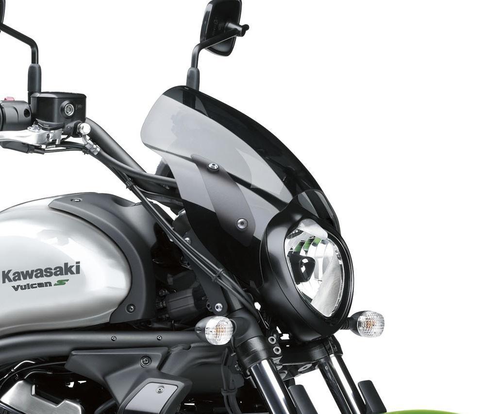 Café Style Smoke Windscreen Kit (Vulcan S)