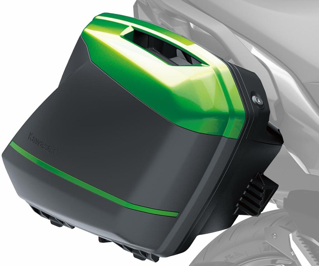 Sada ozdobných pruhů na boční kufry, Gold (76H)