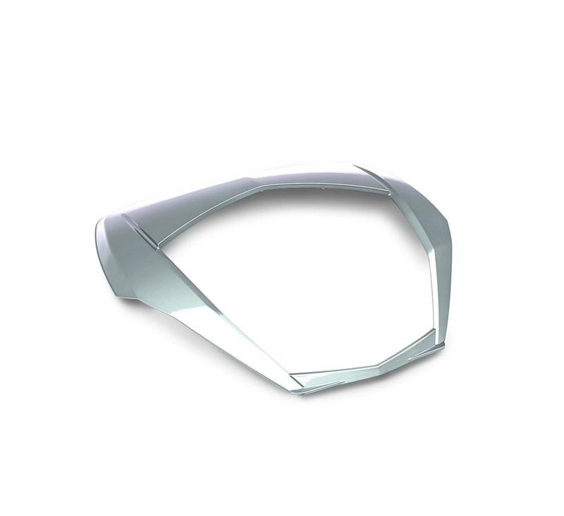 Barevný kryt horního kufru, Pearl Storm Gray (36S)