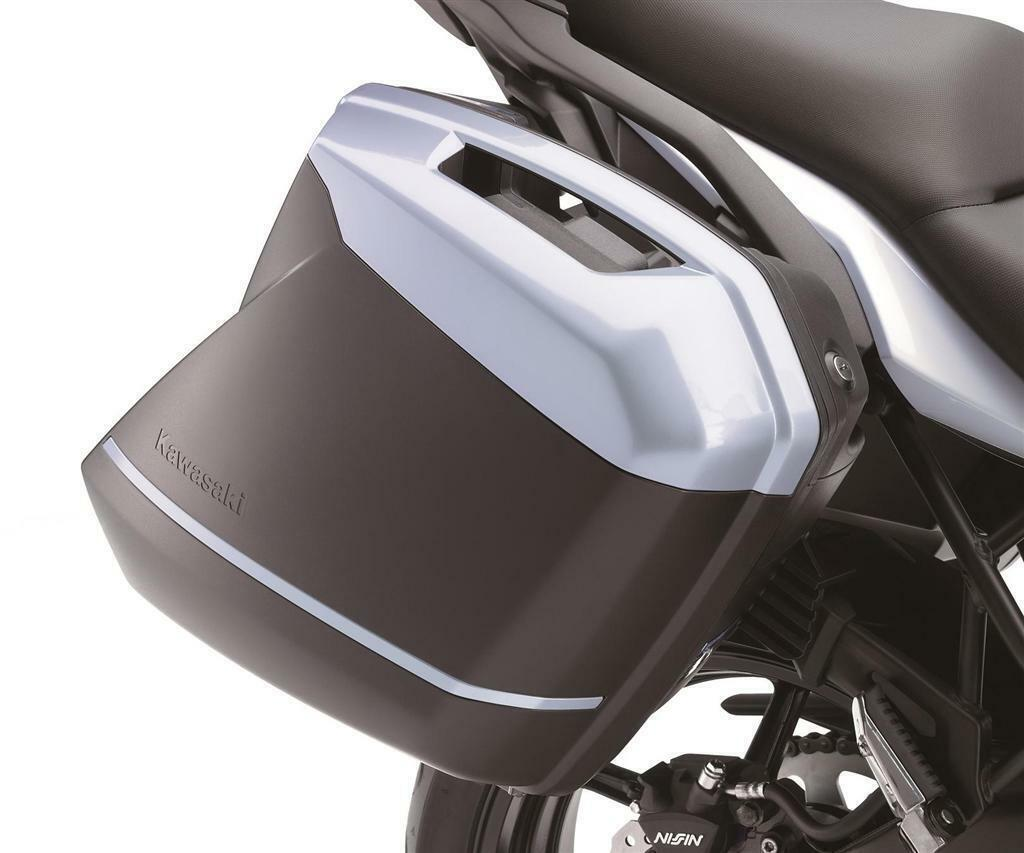 Sada ozdobných pruhů na boční kufry, Metallic Phantom Silver (GU)