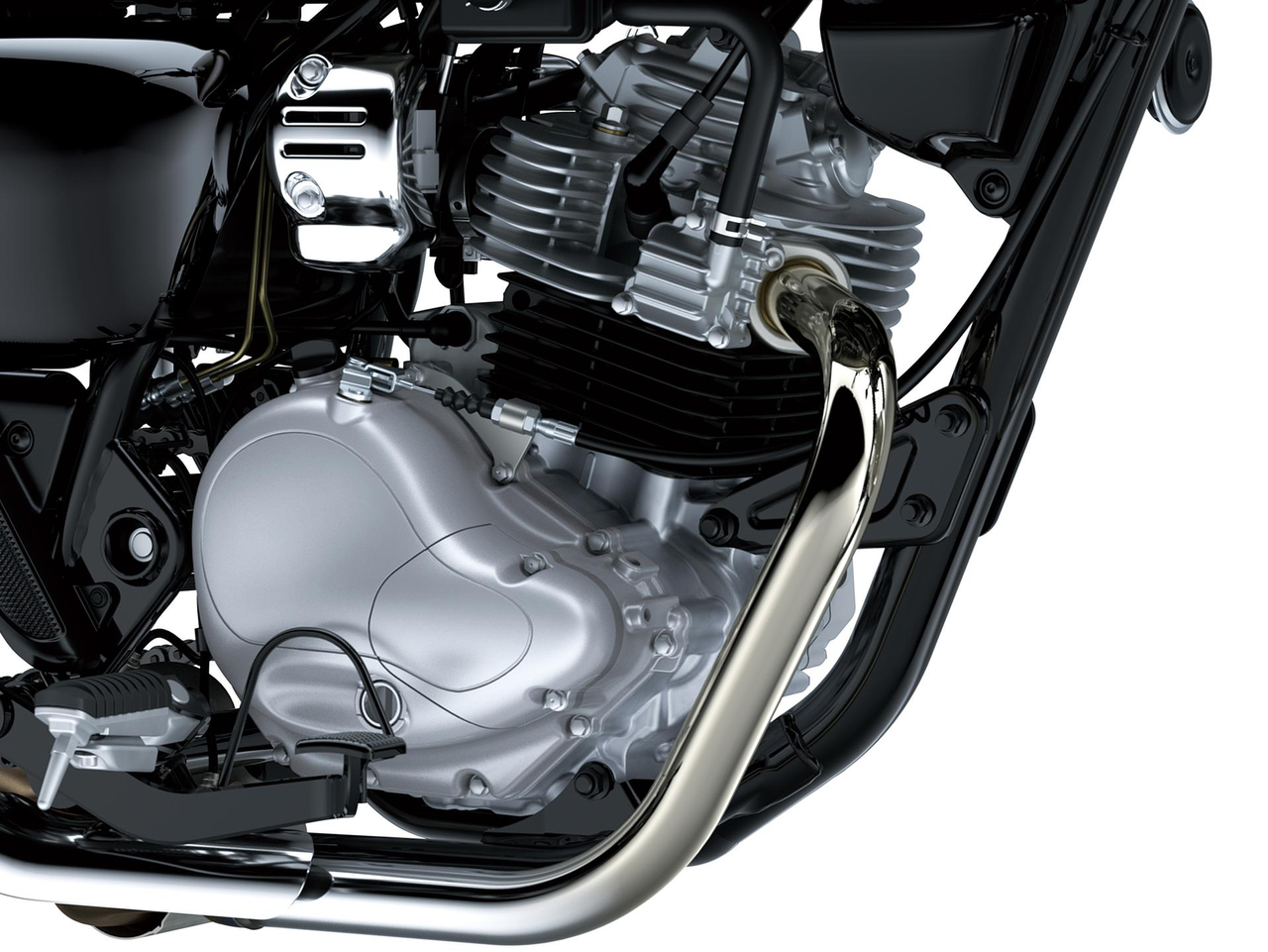 Vintage styl vzduchem chlazeného motoru