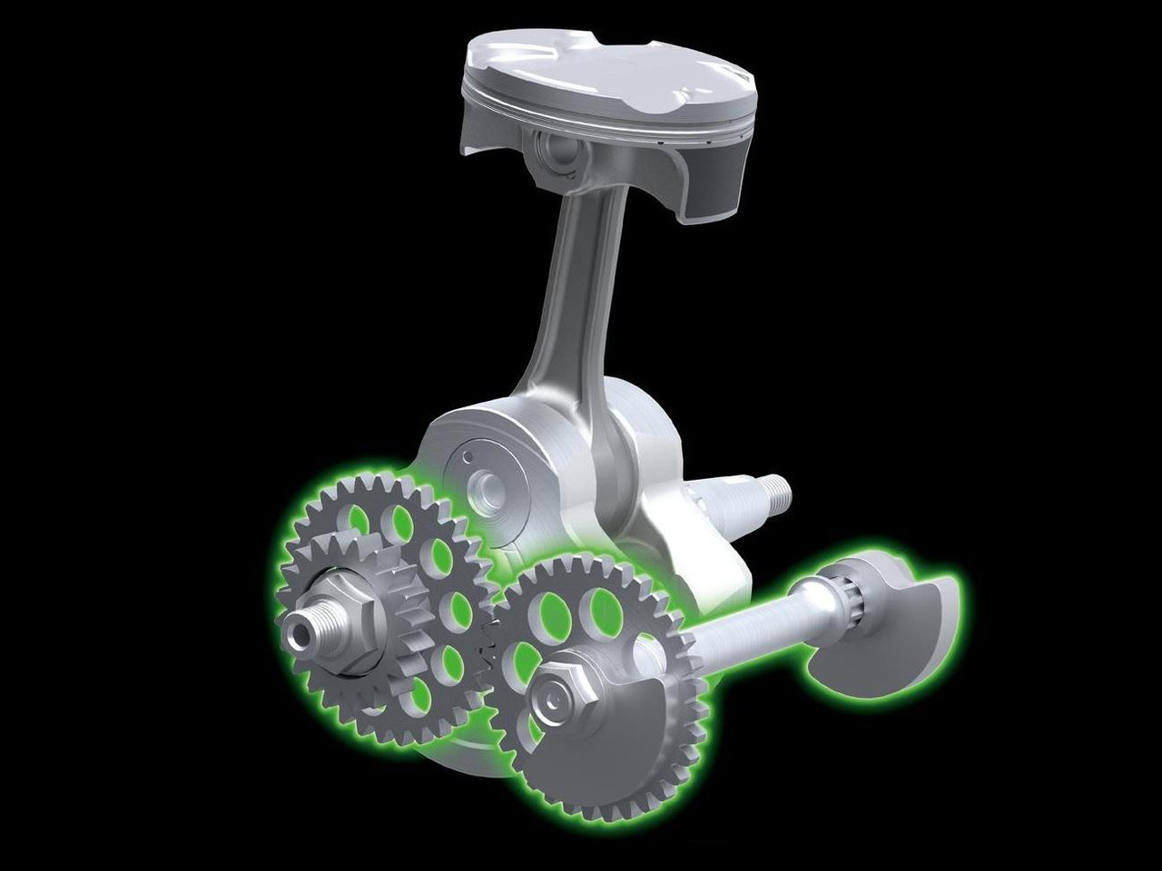 Jednohřídelový primární vyvažovač