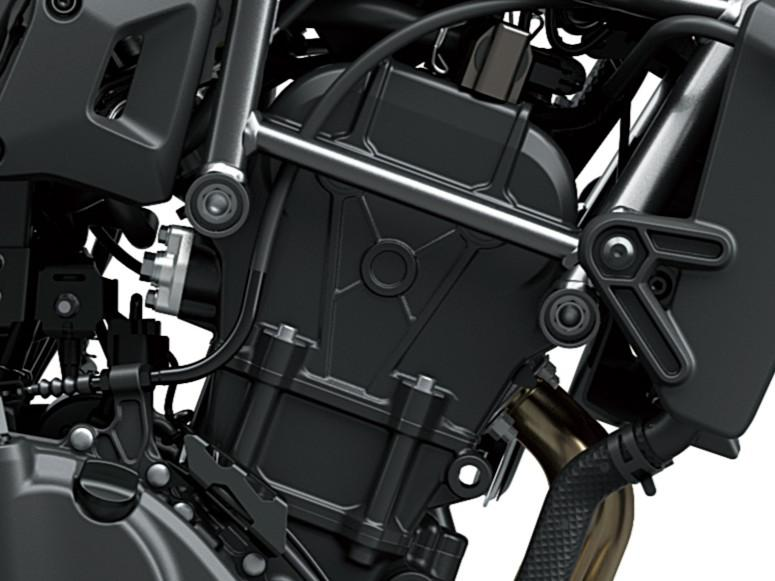 Paralelní dvouválec založený na modelu Ninja s výkonem v nízkých otáčkách