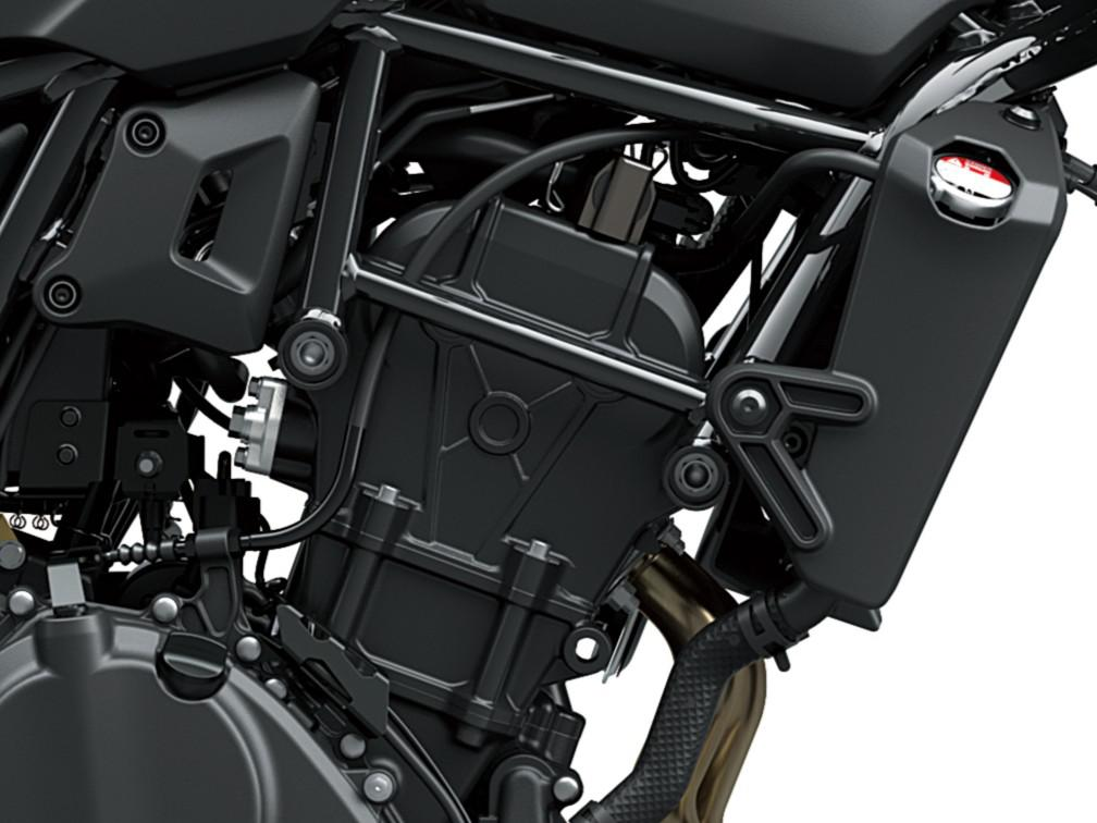 Paralelní dvouválec založený na modelu Ninja s výkonem v nízkých otáčkách