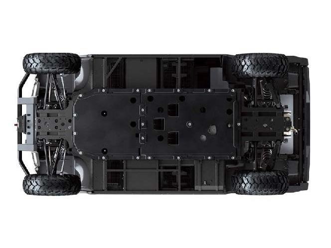 Tuhost rámu vyvážená pro skvělé ovládání