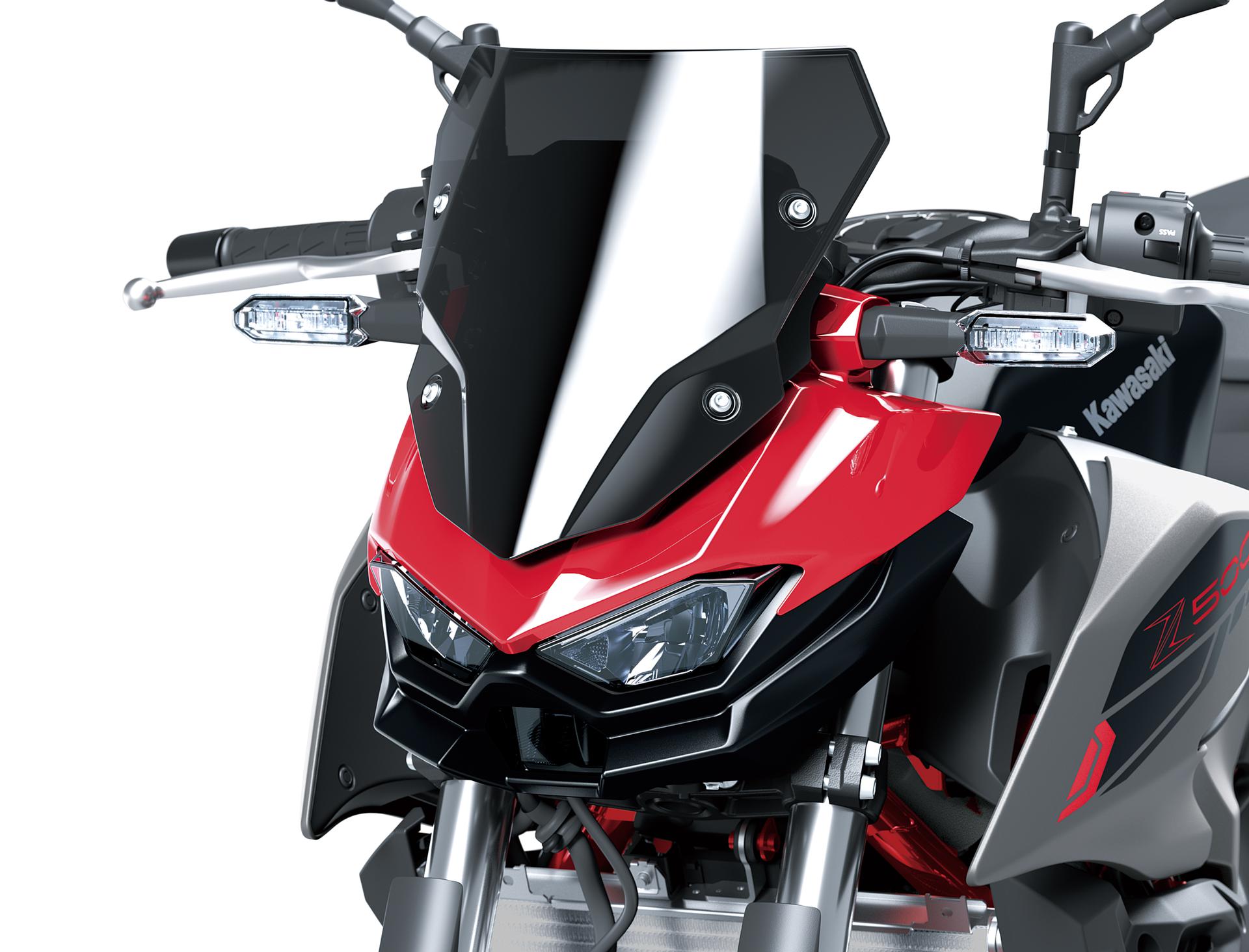 Velký kouřový plexi štít (Z500)