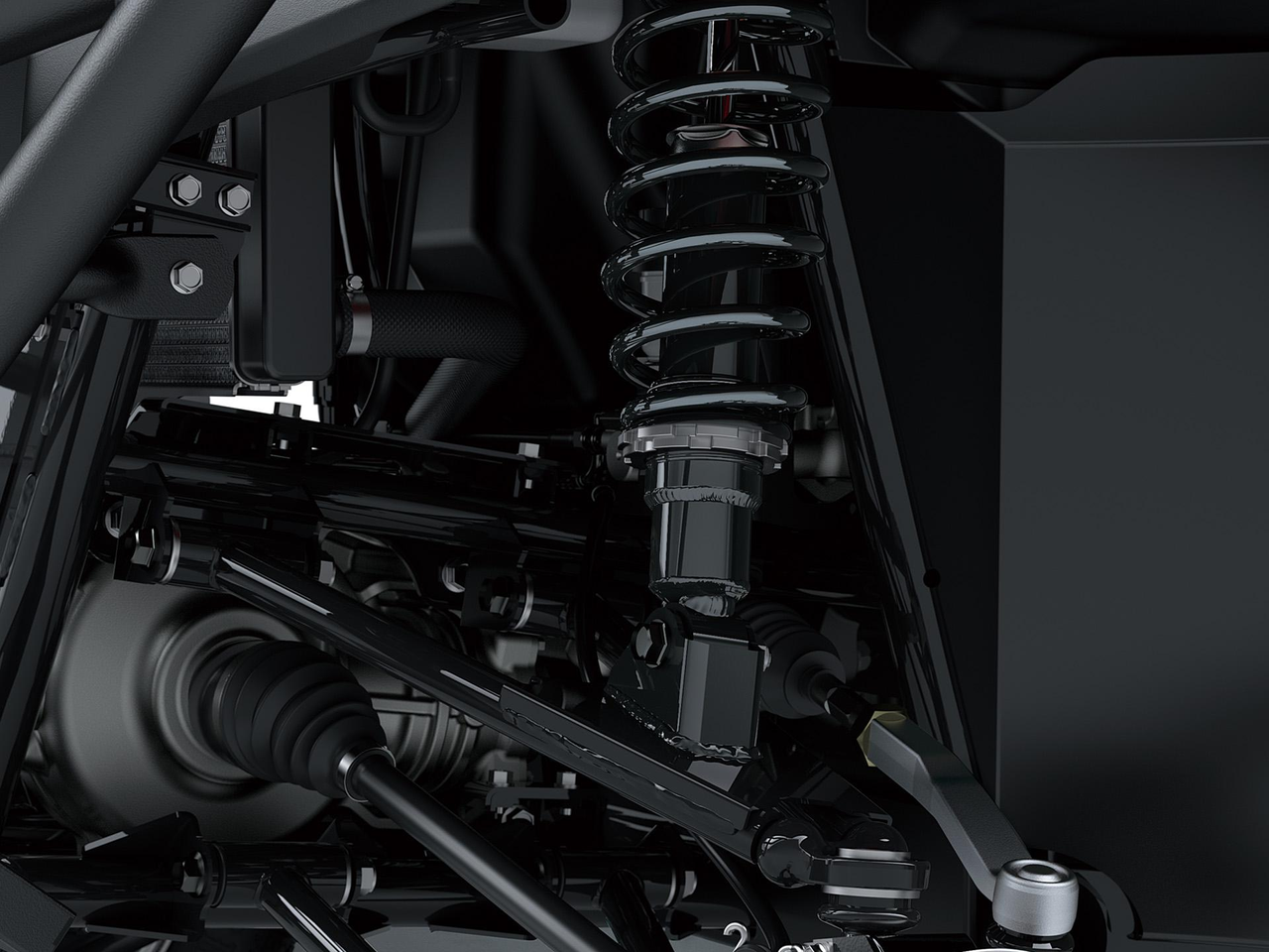 Nezávislé přední a zadní odpružení