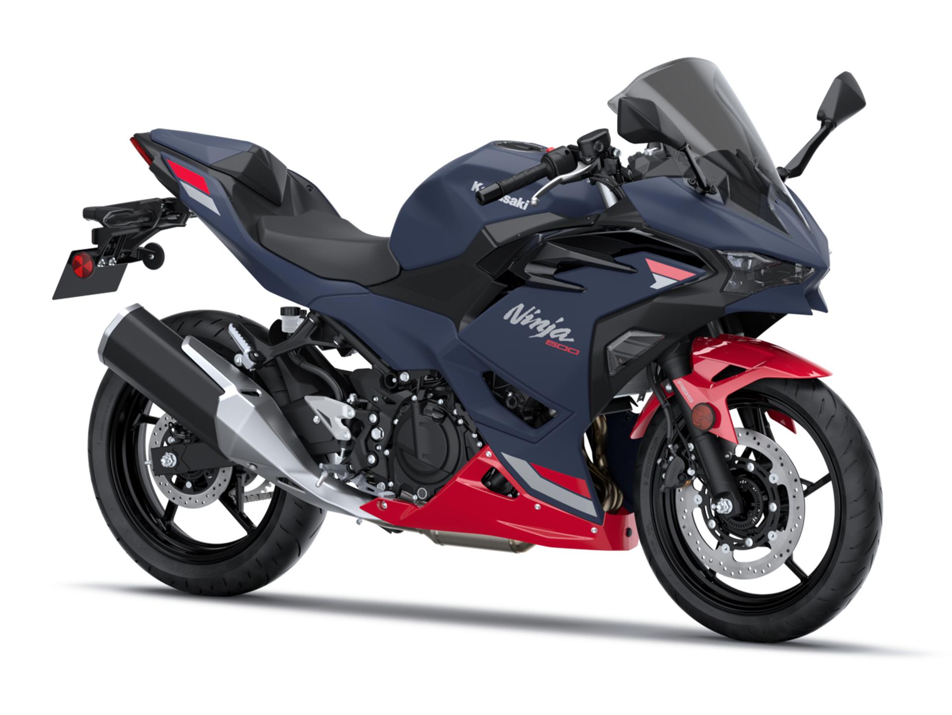 Metallic Matte Twilight Blue / Candy Persimmon Red