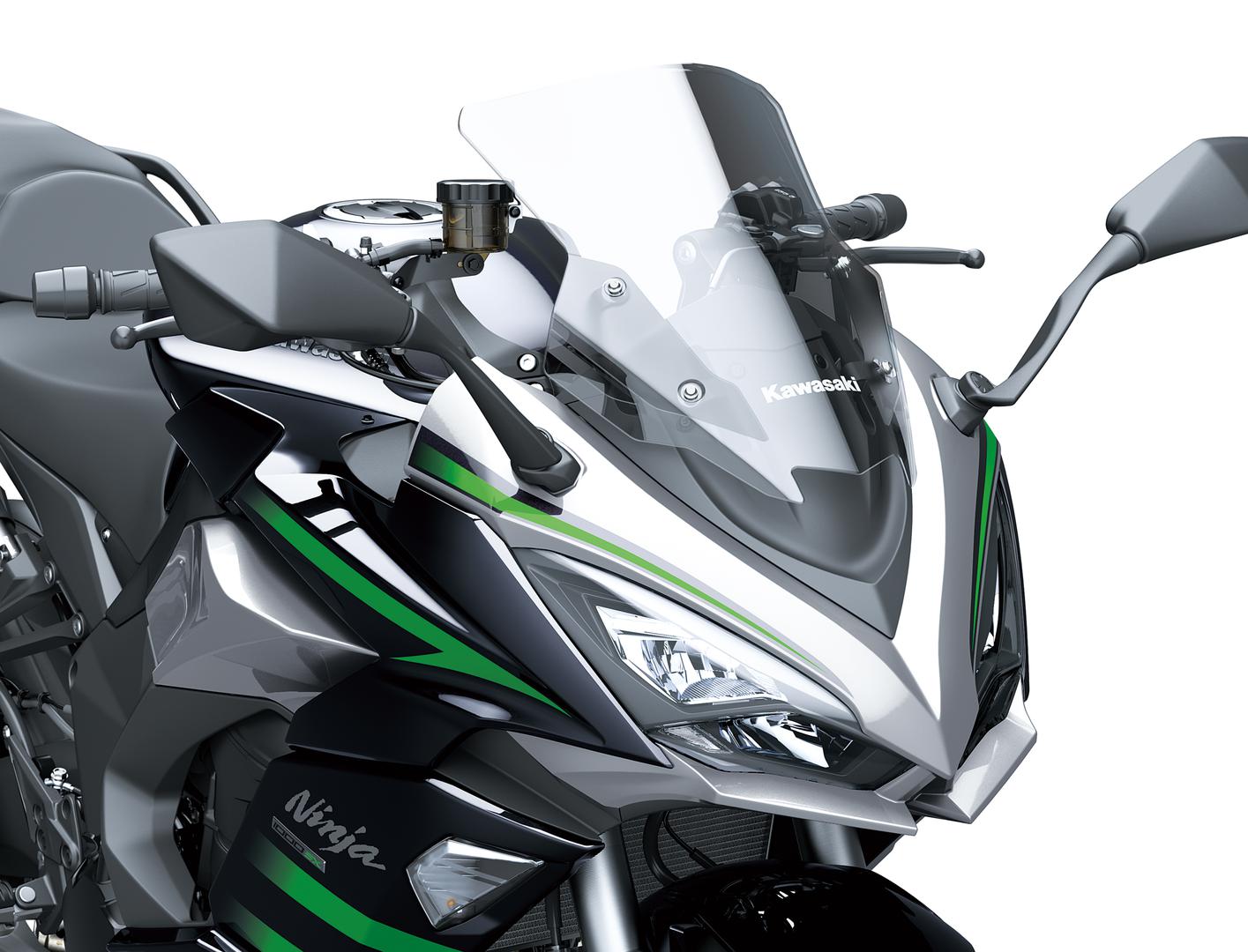 Kouřový čelní plexi štít (Ninja 1000SX)