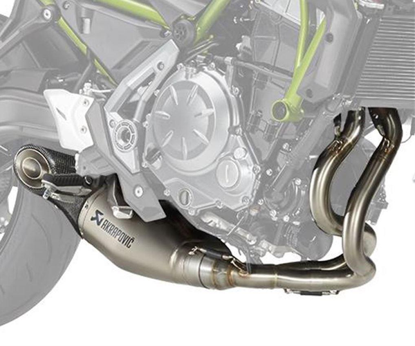 Kompletní titanový výfukový systém Akrapovič (Ninja 650 a Z650)