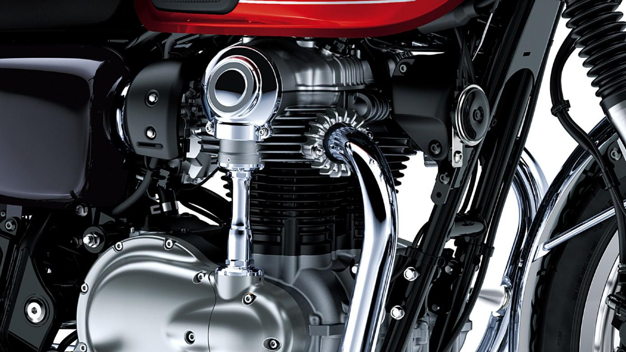 Kultovní vertikální dvojitý motor o objemu 773 cm3