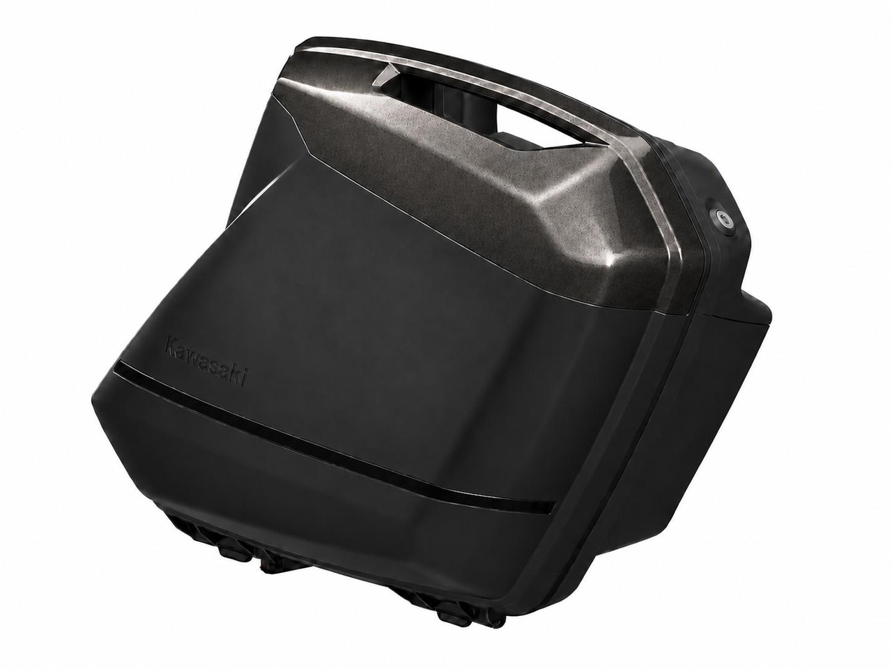Sada ozdobných pruhů na boční kufry, Metallic Spark Black (660)