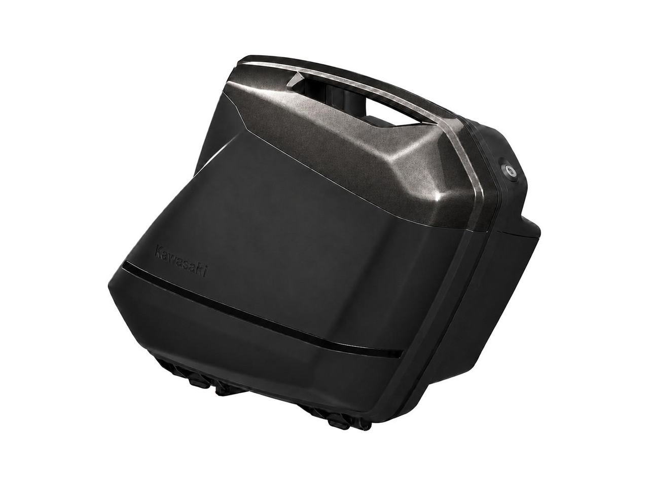 Sada ozdobných pruhů na boční kufry, Metallic Spark Black (660)