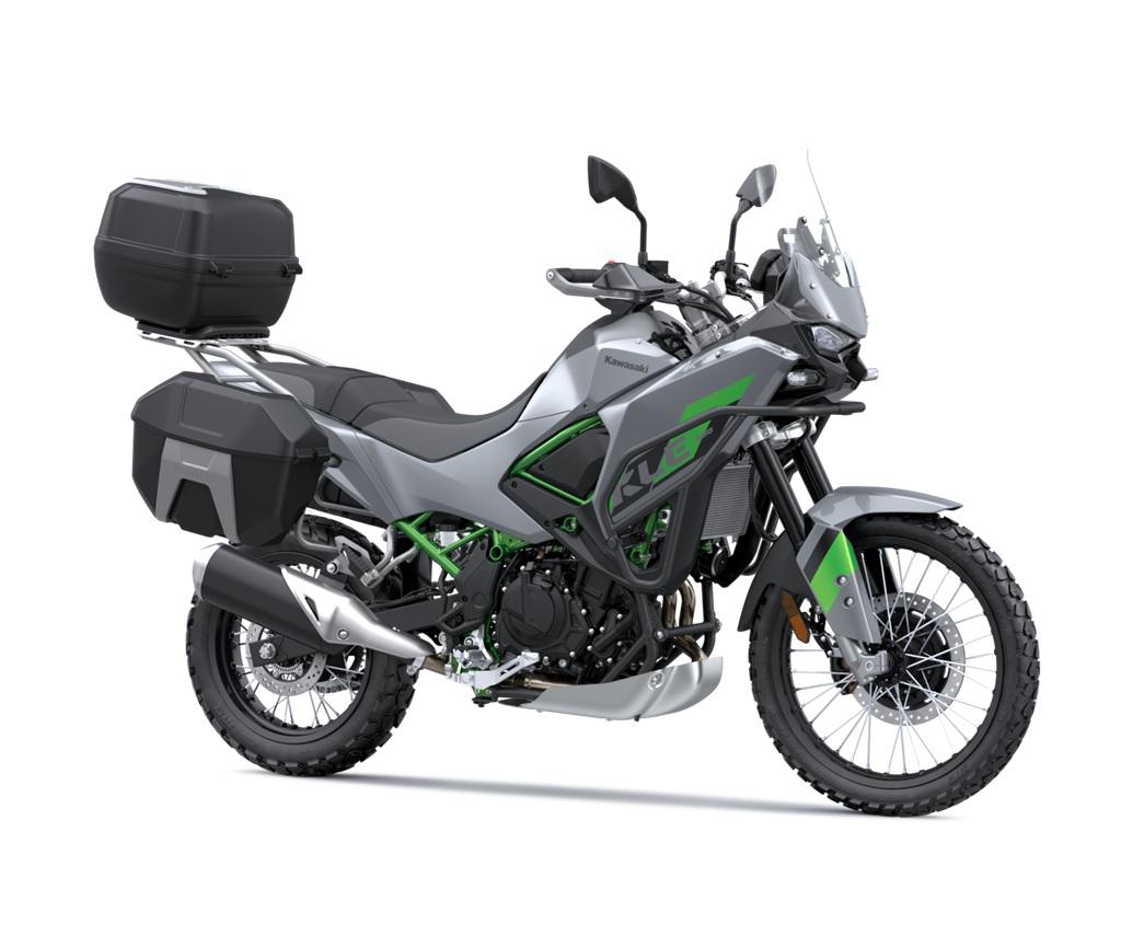 KLE500/SE Rear Carrier with Pannier Kit
